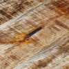 Coffee Table Rough Mango Wood 27.6"x27.6"x15.7"