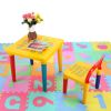 Alphabet ABC Children's Desk and Chair Set Child Kids Study Printing Table Set