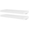 Wall Shelves 4 pcs White 23.6"