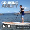 surfwave wooden Inflatable Paddle Board;  11'Ã—33'' Stand Up SUP Board Ideal for Beginners & Expects in US warehouse
