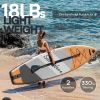 surfwave wooden Inflatable Paddle Board;  11'Ã—33'' Stand Up SUP Board Ideal for Beginners & Expects in US warehouse