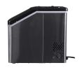 Countertop Ice Maker Machine, Portable Ice Makers Countertop, Make 180g ice in 15mins ,Make 24 pieces of ice at a time, black