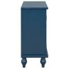 Free Standing Wood Sideboard Storage Cabinet with Doors and Adjustable Shelf, Entryway Kitchen Dining Room, Modern Vintage Design and Easy Assembly